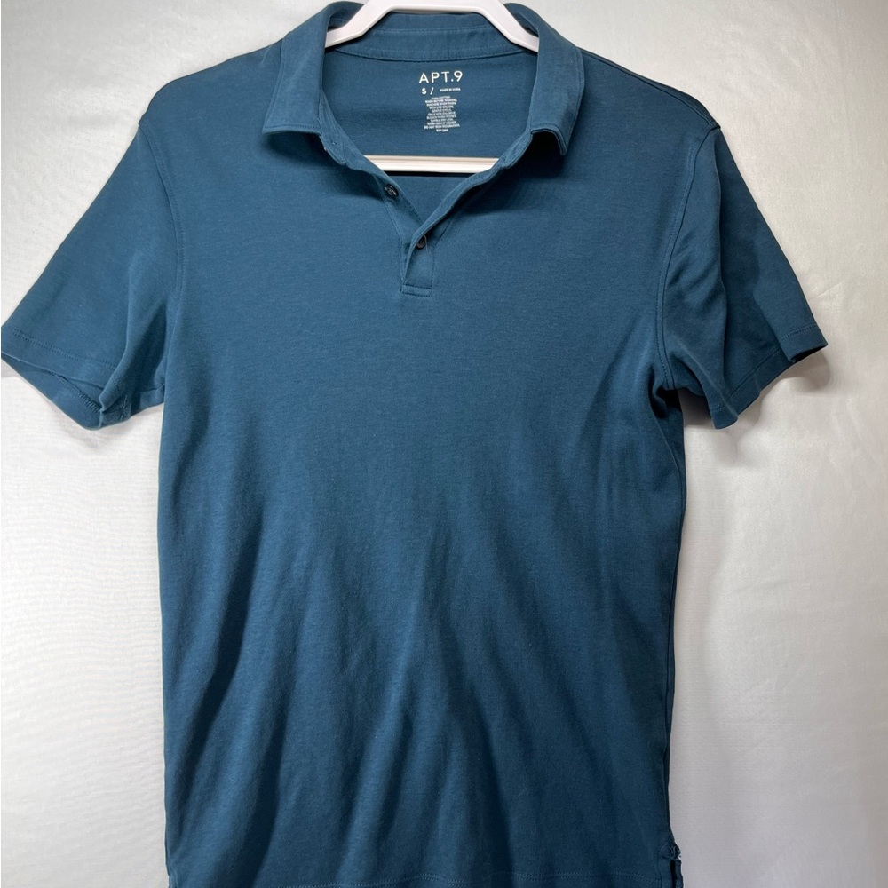 Apt. 9 Men's‎ Teal Polo Shirt